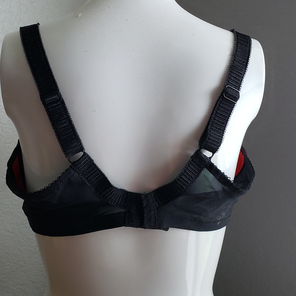 Elomi Red and Black Lace Bra - Picture 4 of 4